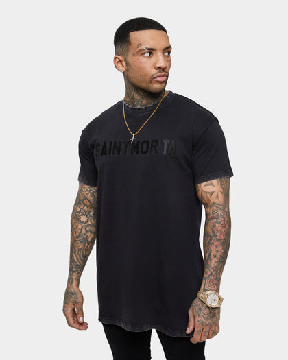 Saint Morta Yearbook Lafayette T-Shirt Vintage Black