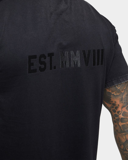 Saint Morta Yearbook Lafayette T-Shirt Vintage Black