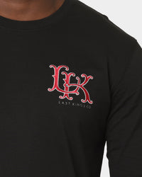 Last Kings Regalia Monogram Long Sleeve T-Shirt Black