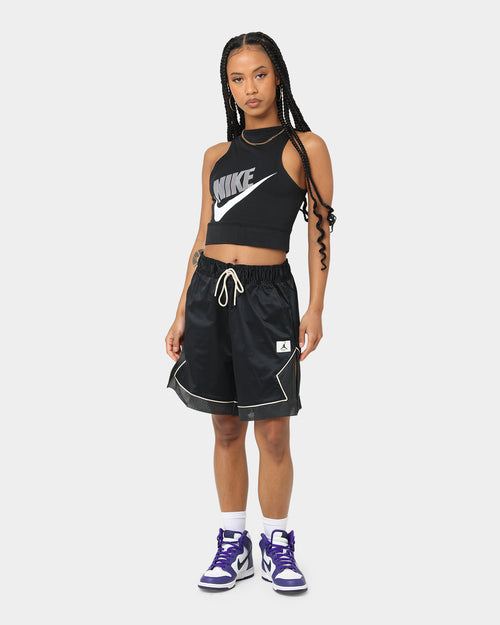 Nike Women's Crop Dance Tank Black/Black