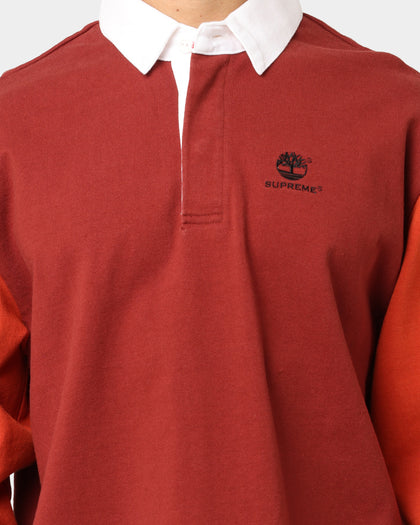Supreme Supreme X Timberland Rugby Polo Brick