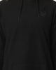 Sik Silk Women's Reverse Fleece Hoodie Dress Black