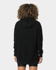 Sik Silk Women's Reverse Fleece Hoodie Dress Black