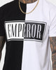 Emperor Apparel Split Hustle Short Sleeve T-Shirt Black/White