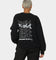 X-Girl Women's Jelly Logo Crewneck Black