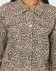 XXIII Labonita Denim Jacket Leopard