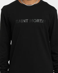 Saint Morta Official El Duplo Long Sleeve T-Shirt Black/Black