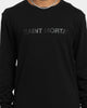 Saint Morta Official El Duplo Long Sleeve T-Shirt Black/Black