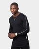 Saint Morta Rev Tape El Duplo Long Sleeve T-Shirt Black/White