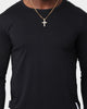 Saint Morta Rev Tape El Duplo Long Sleeve T-Shirt Black/White