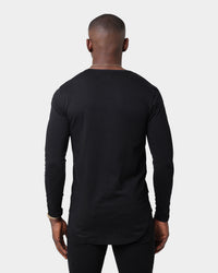 Saint Morta Rev Tape El Duplo Long Sleeve T-Shirt Black/White