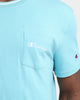 Champion HT Tip Chest Pocket T-Shirt Amazing Aqua