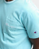 Champion HT Tip Chest Pocket T-Shirt Amazing Aqua