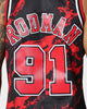 Mitchell & Ness Chicago Bulls Dennis Rodman #91 '95-'96 Marble Swingman Jersey Red
