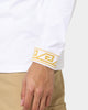 Last Kings Territorial Rib Long Sleeve T-Shirt White