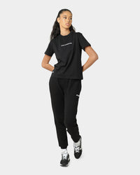 PYRA Women's Flow Logo T-Shirt Black/White