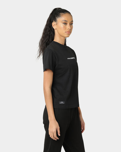 PYRA Women's Flow Logo T-Shirt Black/White