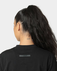 PYRA Women's Flow Logo T-Shirt Black/White