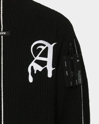 The Anti Order Affiliated High Neck Sweater Black/White