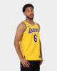 Nike LeBron James Los Angeles Lakers #6 Icon Edition 2022/23 Nike Dri-FIT NBA Swingman Jersey Amarillo