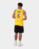 Nike LeBron James Los Angeles Lakers #6 Icon Edition 2022/23 Nike Dri-FIT NBA Swingman Jersey Amarillo