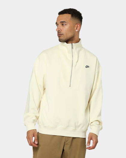 Nike Sportswear Nike Circa Half-Zip T-Shirt Coconut Milk/Off Noir