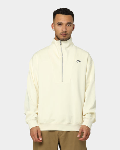 Nike Sportswear Nike Circa Half-Zip T-Shirt Coconut Milk/Off Noir
