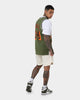 Mitchell & Ness Los Angeles Lakers Shaquille O'Neal #34 Flight Swingman Jersey Olive