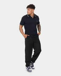 Fred Perry Twin Tipped Fred Perry Polo Shirt Navy
