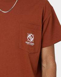 Grand Scheme Pocket T-Shirt Brown