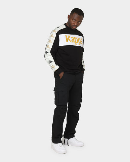 Kappa 222 Banda 10 Delfin Crewneck Black/Grey Vapo