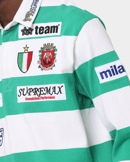 Supreme Stripe Rugby Jersey White