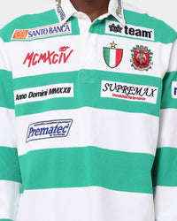 Supreme Stripe Rugby Jersey White
