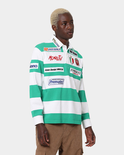 Supreme Stripe Rugby Jersey White