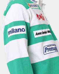 Supreme Stripe Rugby Jersey White