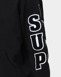 Supreme Team Chenille Hoodie Black