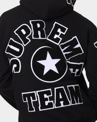 Supreme Team Chenille Hoodie Black