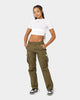 Nike Women's Sportswear Essential Crop T-Shirt White/Black