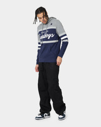 Mitchell & Ness Dallas Cowboys Head Coach Hoodie Navy
