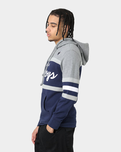 Mitchell & Ness Dallas Cowboys Head Coach Hoodie Navy