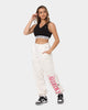 Tommy Jeans Women's Super Crop V Logo Waistband Top Black