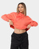Nike Women's Nike Sportswear Cropped Fleece Dance Hoodie Magic Ember