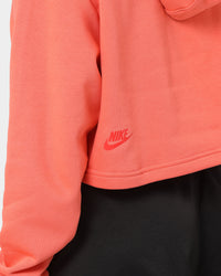 Nike Women's Nike Sportswear Cropped Fleece Dance Hoodie Magic Ember