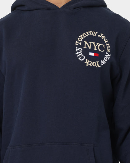 Tommy Jeans TJM Timeless Circle Hoodie Twilight Navy