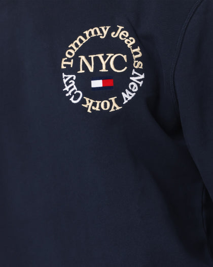 Tommy Jeans TJM Timeless Circle Hoodie Twilight Navy