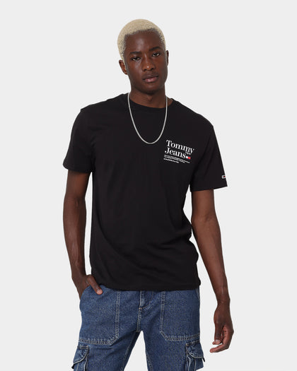 Tommy Jeans TJM Tommy Text T-Shirt Black