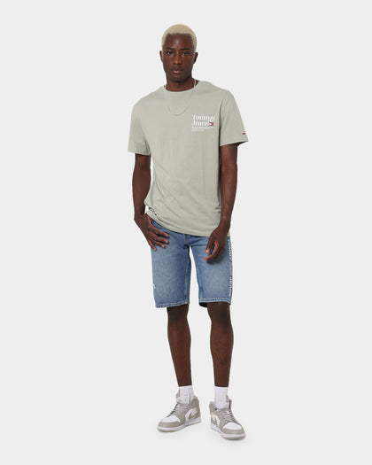 Tommy Jeans TJM Tommy Text T-Shirt Faded Willow