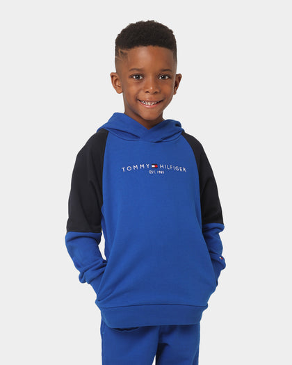 Tommy Hilfiger Kids' Essential Hooded Set Cobalt