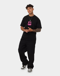X-Large 91 T-Shirt Black/Pink