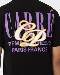 Carré Top Team Oversized T-Shirt Black